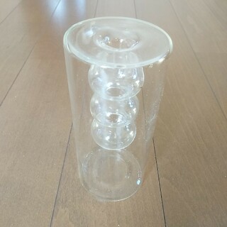 高級品 花瓶 透明ガラス(花瓶)