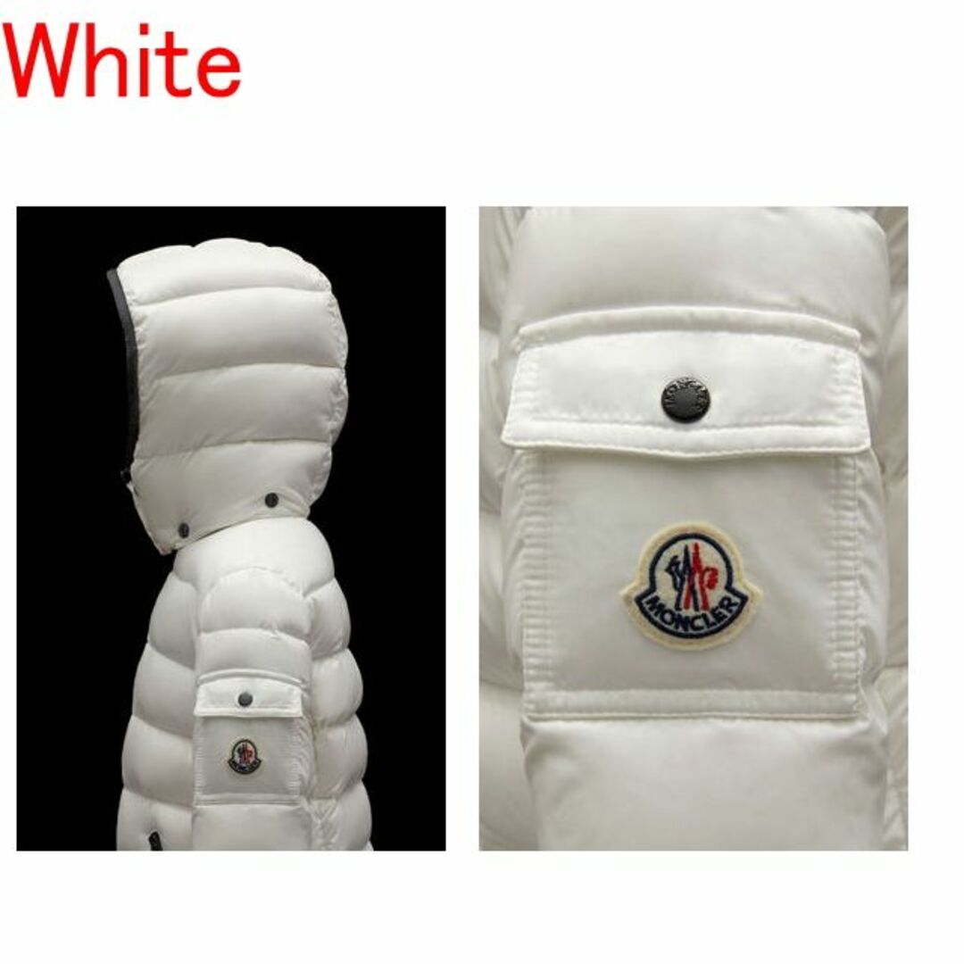 MONCLER(モンクレール)の●新品/正規品● MONCLER Bady 袖ロゴ フード ダウン レディースのジャケット/アウター(ダウンジャケット)の商品写真