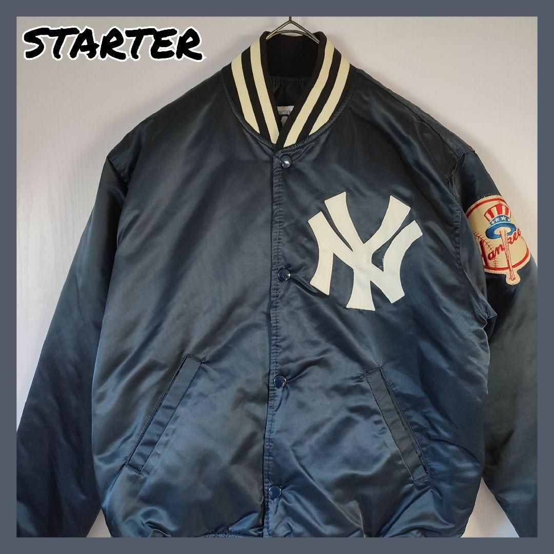 ヤンキース スタジャン starter 人気 レア アウター L.XL-