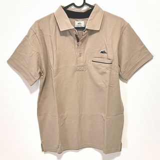 クリフメイヤー(KRIFF MAYER)のKRIFF MAYER ツアーポロシャツ MENS Mサイズ ベージュ(ポロシャツ)