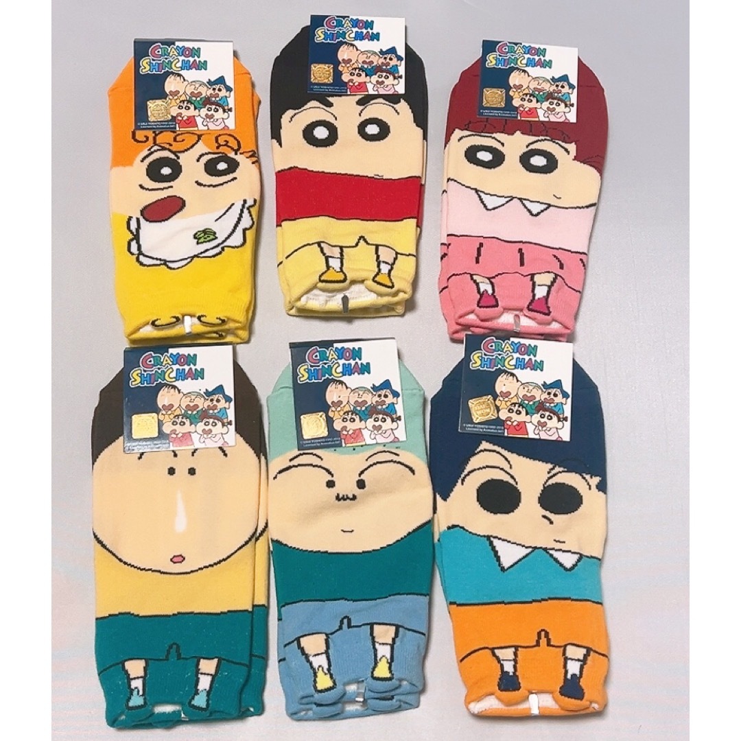 クレヨンしんちゃん - クレヨンしんちゃん 靴下 6足セットの通販 クレヨンしんちゃん - クレヨンしんちゃん 靴下 6足セットの通販