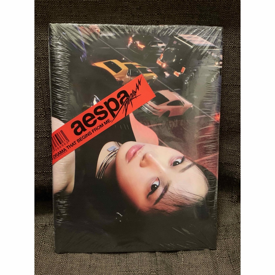 aespa アルバム drama giant ver ジゼル 新品未開封 エンタメ/ホビーのCD(K-POP/アジア)の商品写真