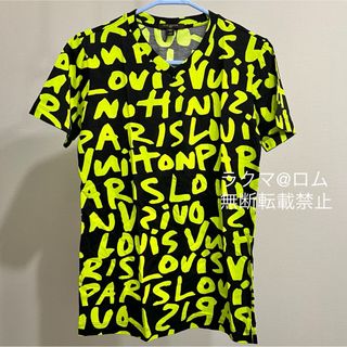 ルイヴィトン(LOUIS VUITTON)のルイヴィトン スティーブンスプラウス グラフィティ Tシャツ ヴェール XS(Tシャツ(半袖/袖なし))