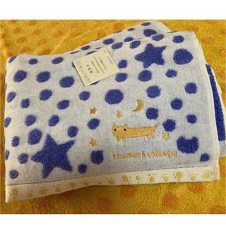 ツモリチサト(TSUMORI CHISATO)のツモリチサト バスタオル  ネコユニバース(タオル/バス用品)