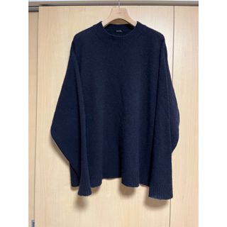 コモリ(COMOLI)の専用　comoli 21aw カシミヤ クルーネックニット navy(ニット/セーター)