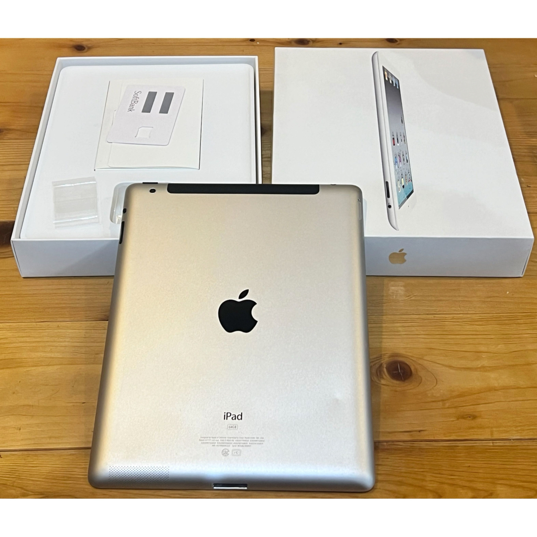 Apple - iPad2 Wi-Fi + Cellular 64GB ソフトバンク ホワイトの通販 by