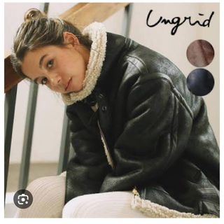 アングリッド(Ungrid)のアングリッド　ungrid フェイク ムートンジャケット　　ボアジャケット(ムートンコート)