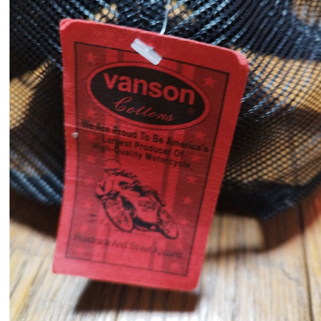 VANSON(バンソン)のVanson メッシュキャップ 新品未使用 メンズの帽子(キャップ)の商品写真