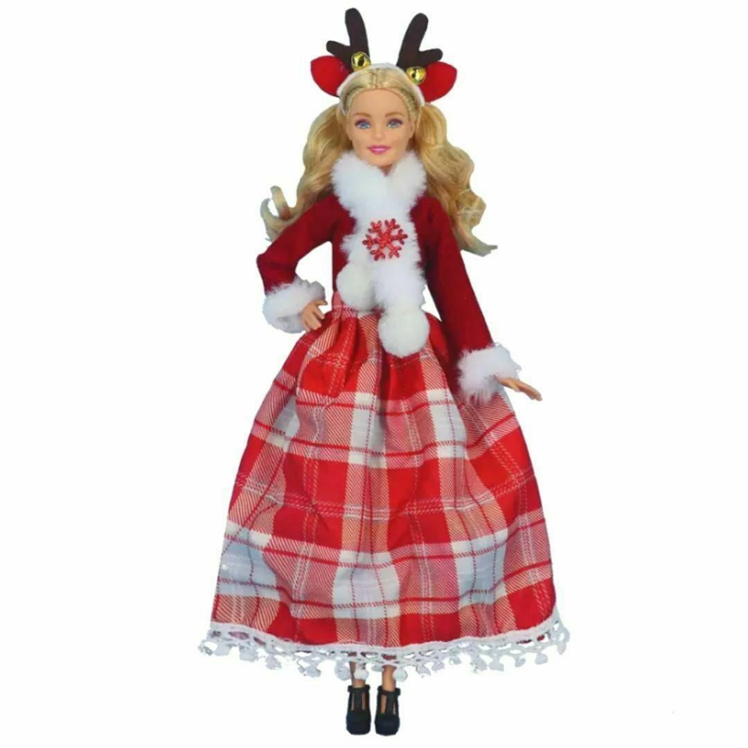 ポピーパーカー バービー人形 クリスマス 1 6 ドール 服 ドレス 653