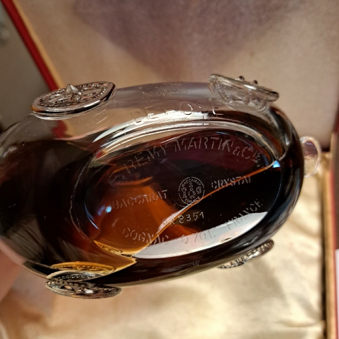 レミーマルタン　ルイ13世　クリスタルバカラ 食品/飲料/酒の酒(ブランデー)の商品写真