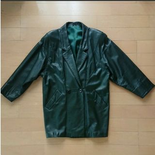 Jubian ジュビアン レザーコート size M ジャケット(ムートンコート)