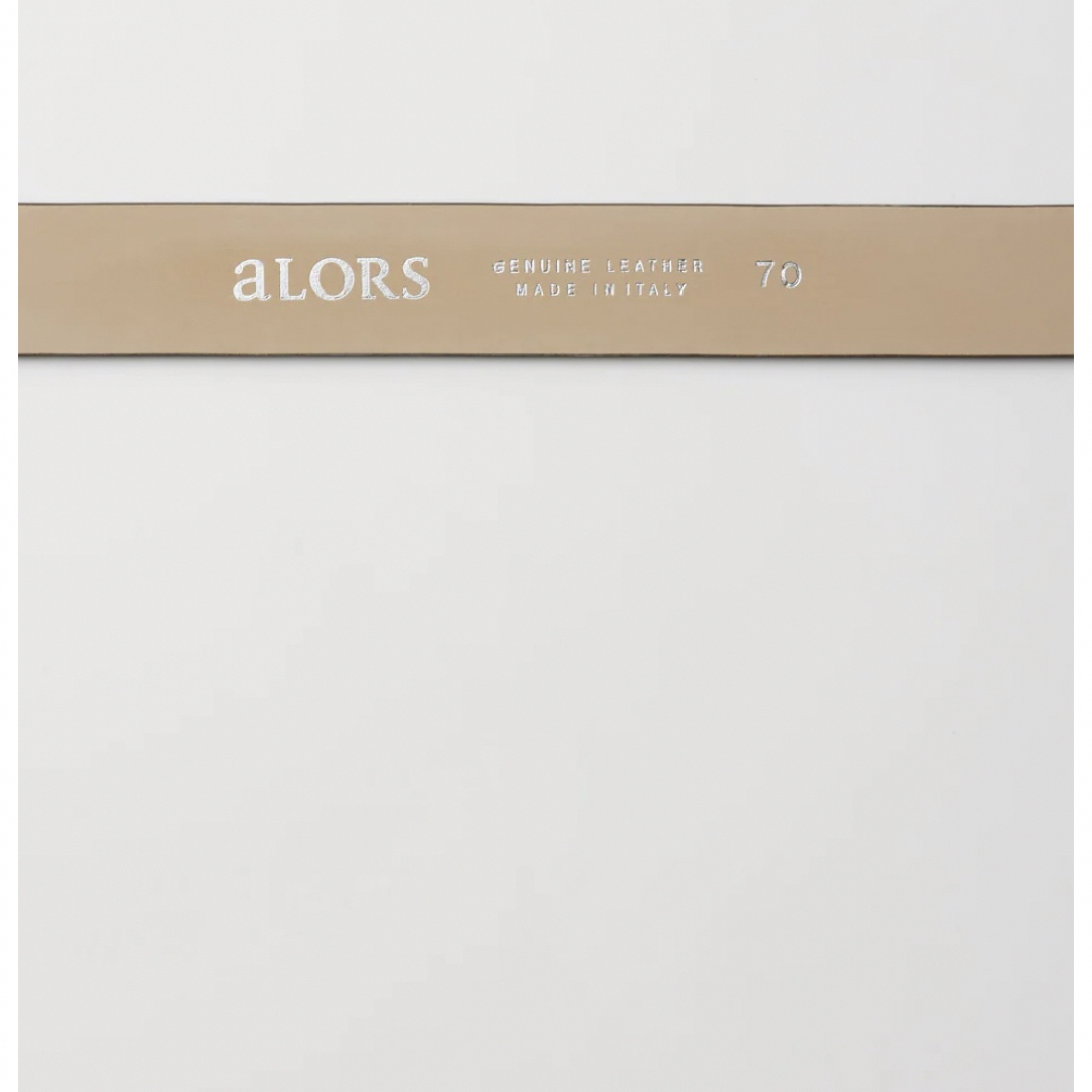 すぐお届け可能【新品未使用】aLORS アロー ベルト 黒×シルバー すぐお届け可能【新品未使用】aLORS アロー ベルト 黒×シルバー