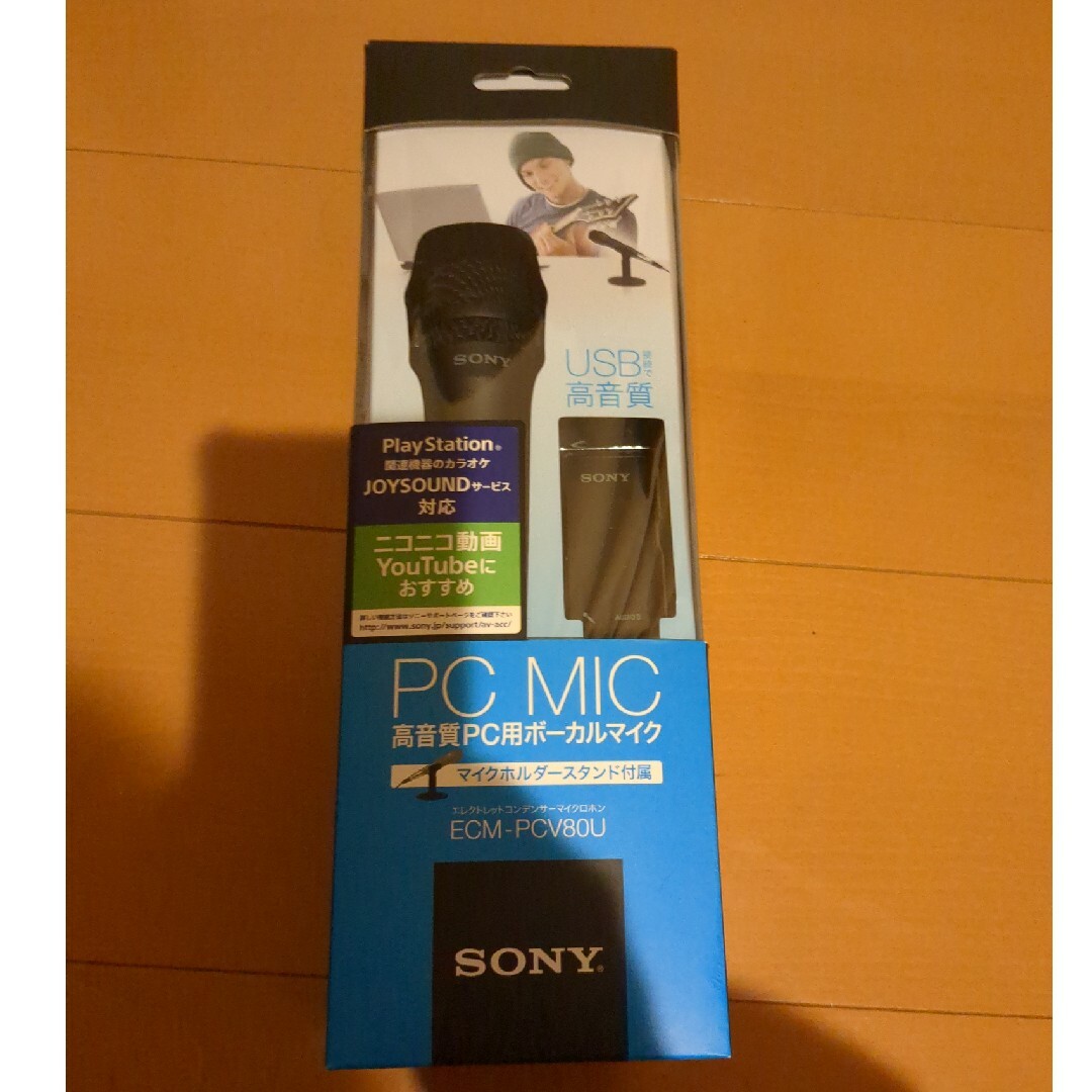 SONY(ソニー)のソニー ボーカルマイク ECM−PCV80U 楽器のレコーディング/PA機器(マイク)の商品写真