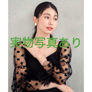 シーイン(SHEIN)のワンピース　パーティードレス　シースルー　パンプス　ヒール　結婚式(ロングワンピース/マキシワンピース)