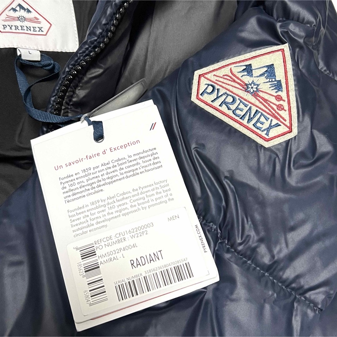 Pyrenex - L 新品 PYRENEX 日本未発売 ピレネックス ダウン Pyrenex - L 新品 PYRENEX 日本未発売 ピレネックス ダウン