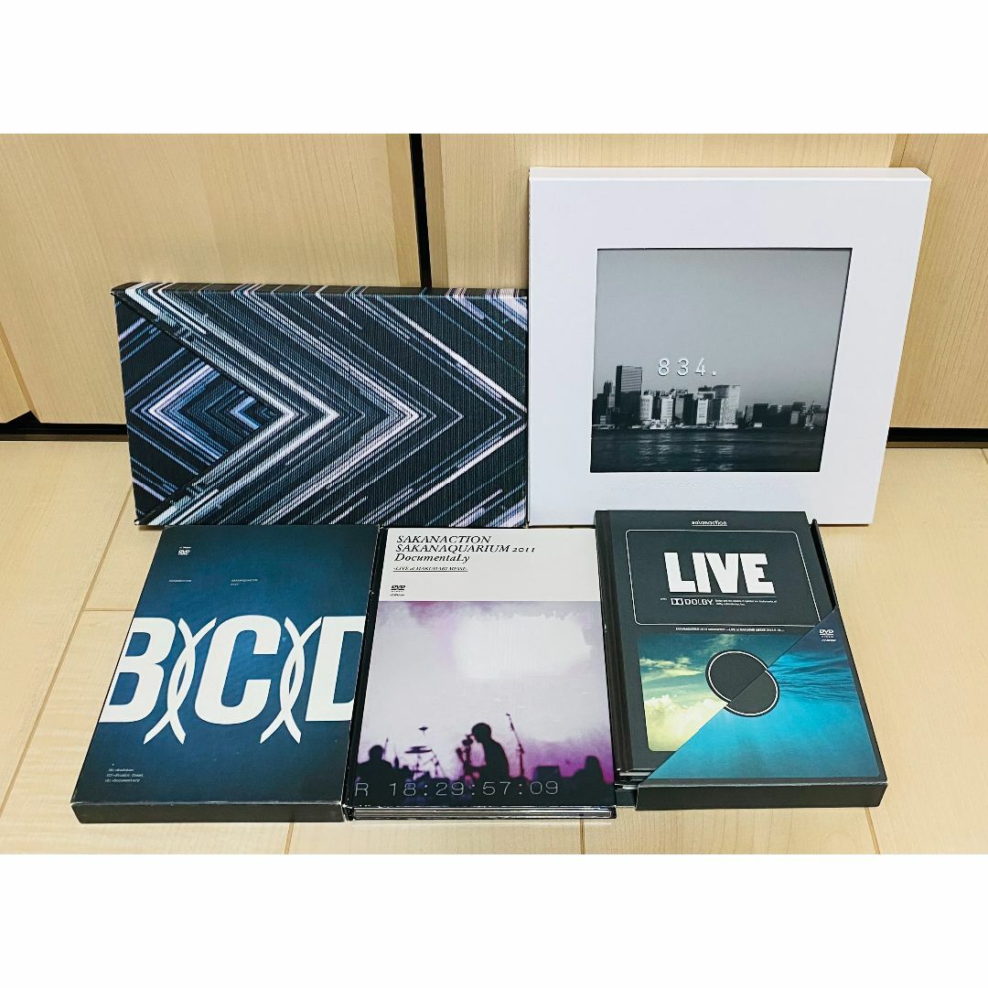 サカナクション 2010~2019 ライブ DVD 5枚セット 初回限定版 サカナクション 2010~2019 ライブ DVD 5枚セット 初回限定版