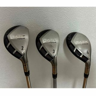 キャロウェイ(Callaway)のCallaway RAZR X TOUR R 3本セット 2〜3UT(クラブ)