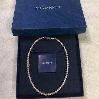 ミキモト(MIKIMOTO)のミキモト　ベビーパール　ネックレス　　　5㎜〜5.5㎜(ネックレス)