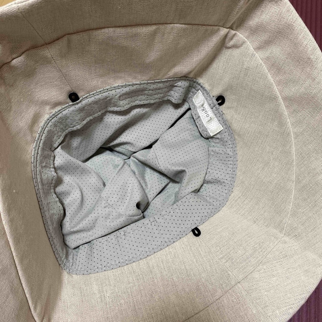 帽子 レディース 大きいサイズ 完全遮光 遮光100％ UVカット つば広 折り レディースの帽子(ハット)の商品写真
