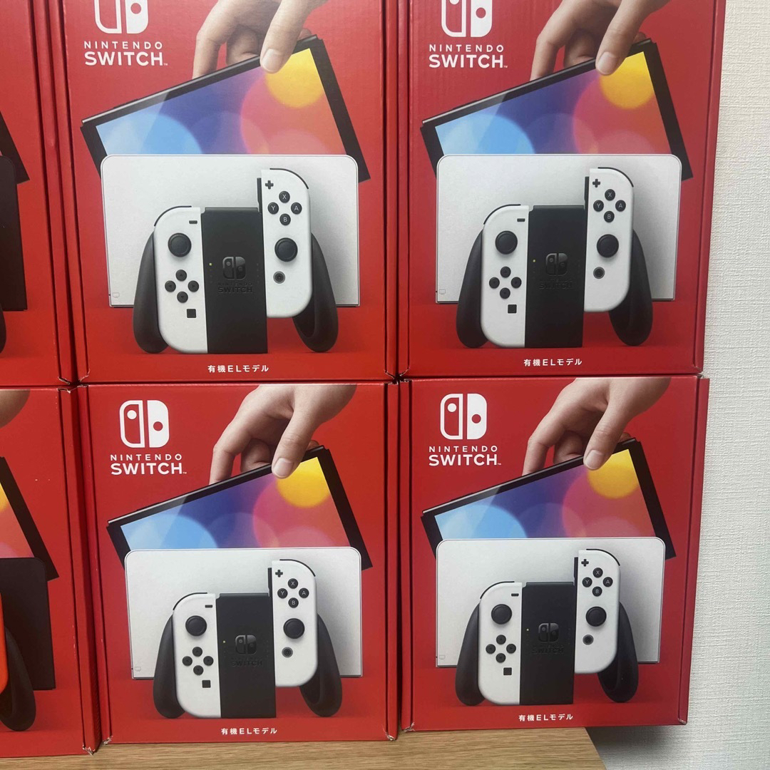 任天堂 Switch有機EL8台 ホワイト4台 ネオン4台 任天堂 Switch有機EL8台 ホワイト4台 ネオン4台