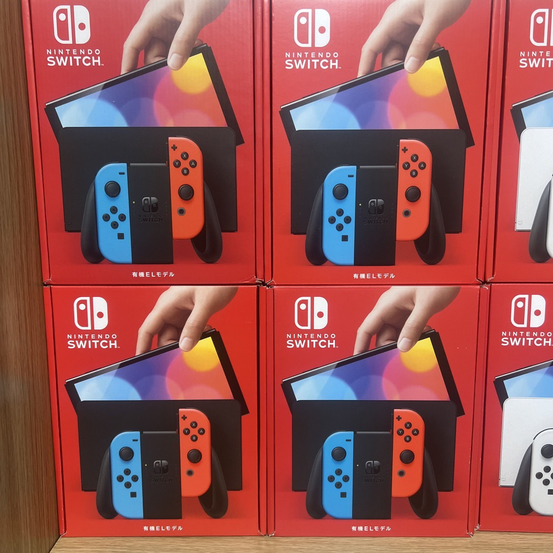 任天堂 Switch有機EL8台 ホワイト4台 ネオン4台 任天堂 Switch有機EL8台 ホワイト4台 ネオン4台