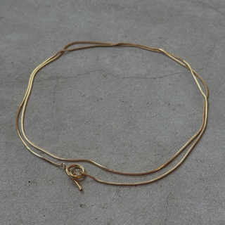 アメリヴィンテージ(Ameri VINTAGE)のMany way snake chain necklace No.1188(ネックレス)