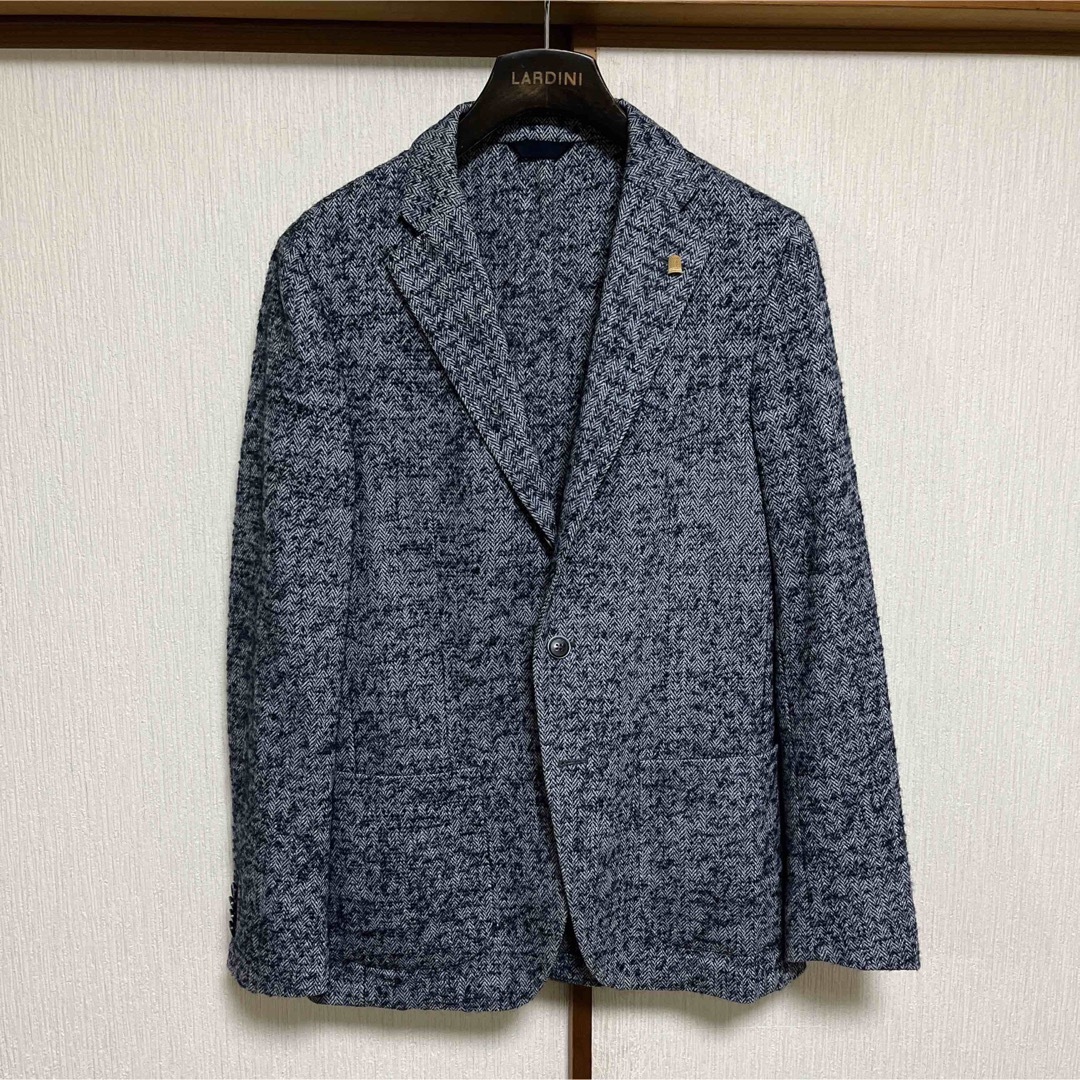 BARNEYS NEW YORK(バーニーズニューヨーク)の【極美品】LATTORE × BARNEYS NEWYORK メランジジャケット メンズのジャケット/アウター(テーラードジャケット)の商品写真