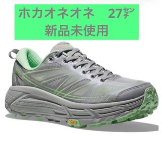 ホカオネオネ(HOKA ONE ONE)のホカオネオネトレイルランニングシューズ２７㌢新品(シューズ)