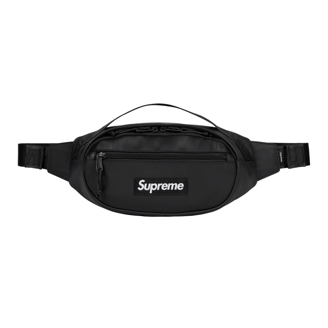 Supreme Leather Waist Bag \