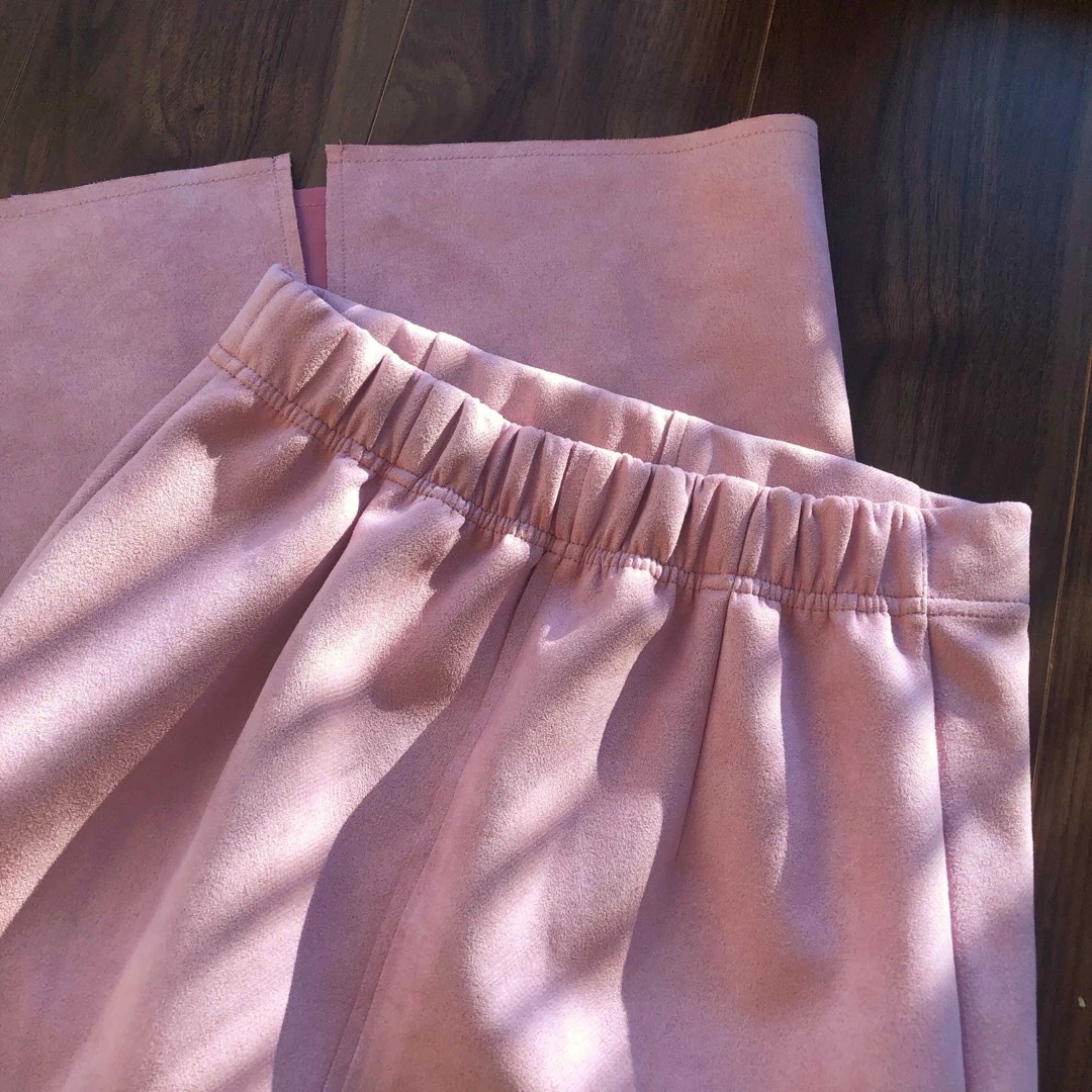 Laveange(ラビアンジェ)のlaveange スエード スカート タイト ロング ラビアンジェ レディースのスカート(ロングスカート)の商品写真