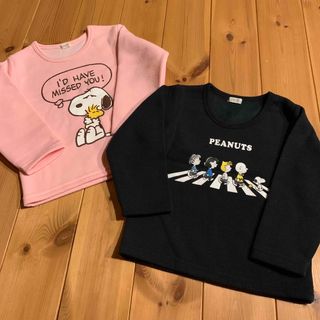 スヌーピー(SNOOPY)のスヌーピー　キッズ長袖(Tシャツ/カットソー)