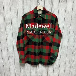 Madewell - 60's〜70's Madewell ヴィンテージウールシャツ！アメリカ製！