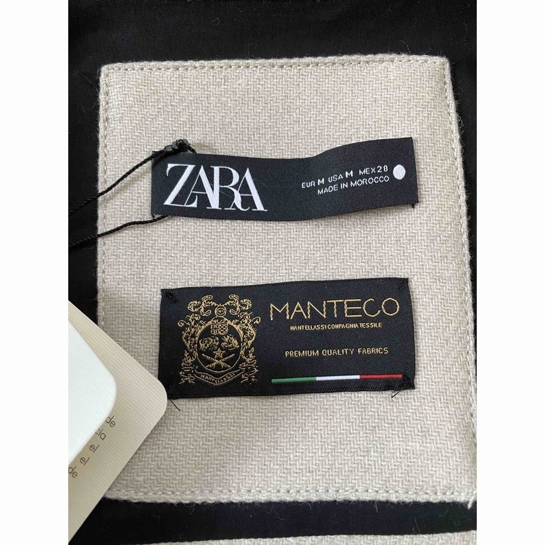 ZARA(ザラ)のZARA MANTECO ウールジャケット レディースのジャケット/アウター(ブルゾン)の商品写真