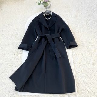 マックスマーラ(Max Mara)の★MAXMARA★未使用★ダブルフェイス★ベルト付き★ロングコート(ロングコート)