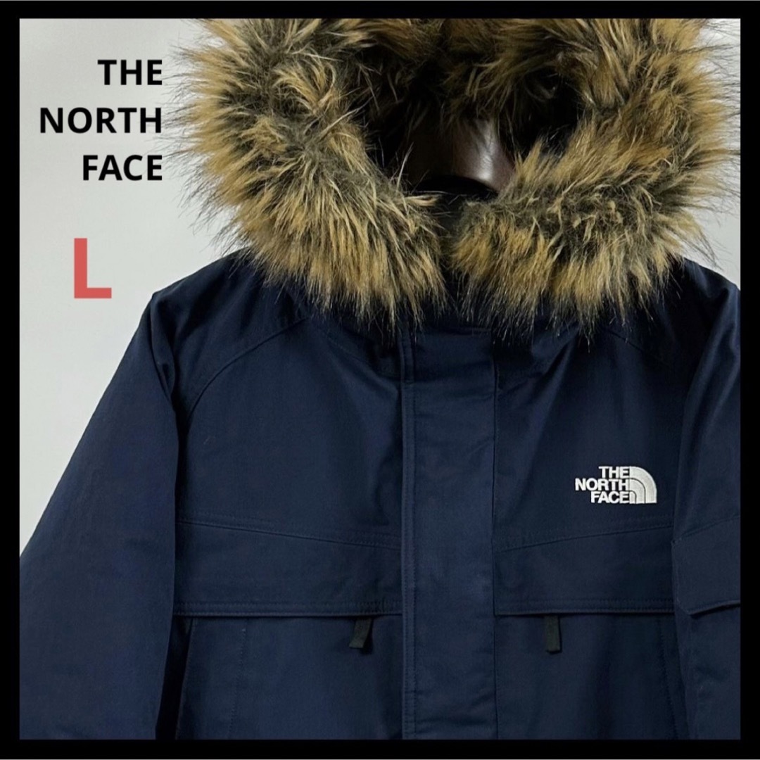 THE NORTH FACE ノースフェイス マクマードパーカ ダウン ネイビー-