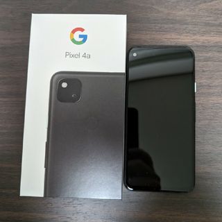 グーグルピクセル(Google Pixel)のGoogle Pixel 4a (5G) ブラック 128 GB　美品(スマートフォン本体)