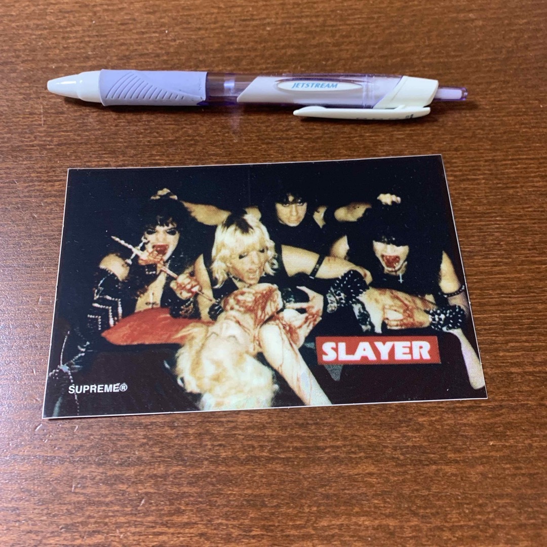 Supreme(シュプリーム)のSUPREME SLAYER STICKER シュプリーム　ステッカー メンズのファッション小物(その他)の商品写真