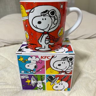 ピーナッツ(PEANUTS)のスヌーピーマグ（KFC）(グラス/カップ)