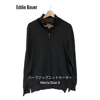 エディーバウアー(Eddie Bauer)のエディー・バウアー　ハーフジップ　ニット/セーター※カシミヤ混「美品」(ニット/セーター)