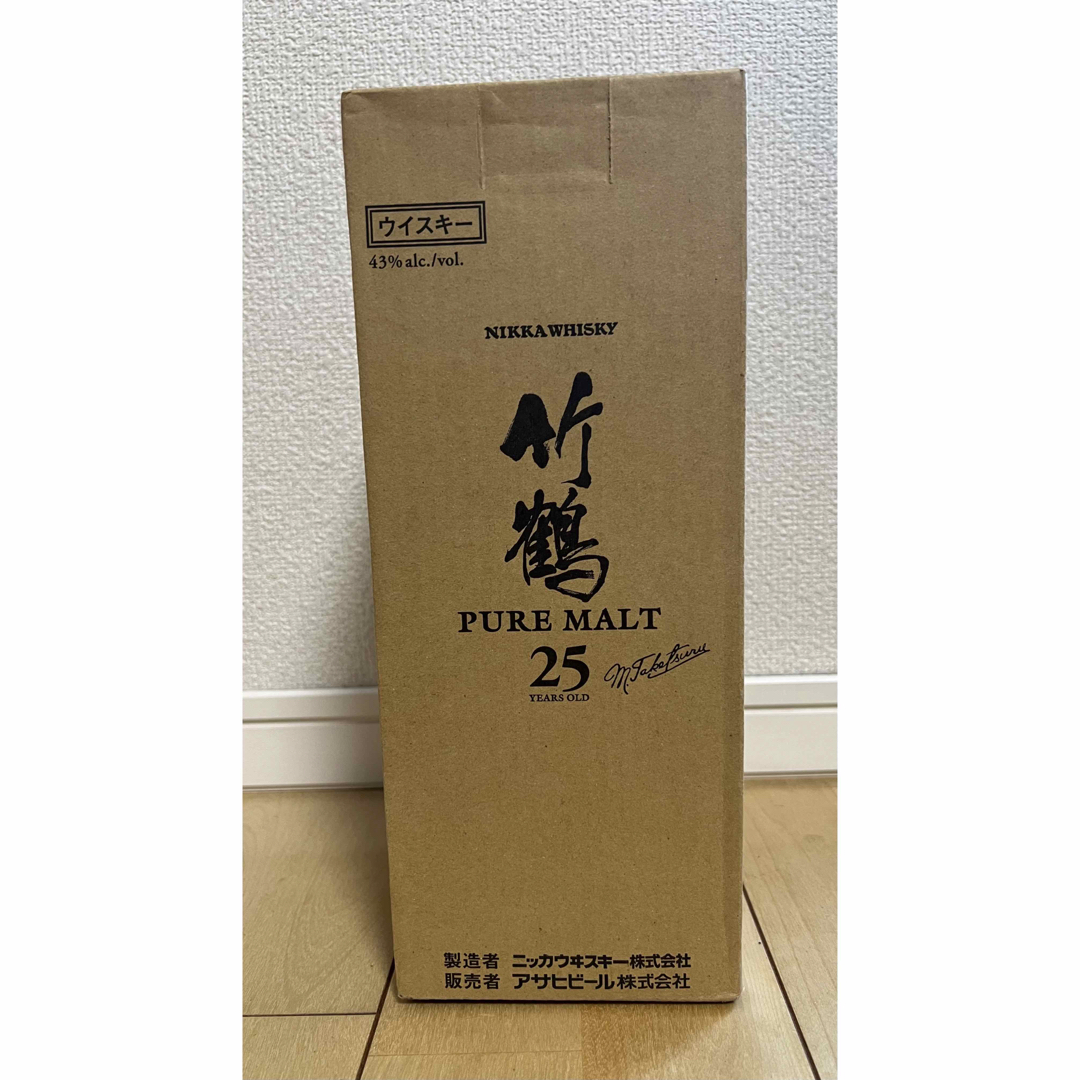 新品　竹鶴25年　ニッカ　ウイスキー　whiskey食品/飲料/酒