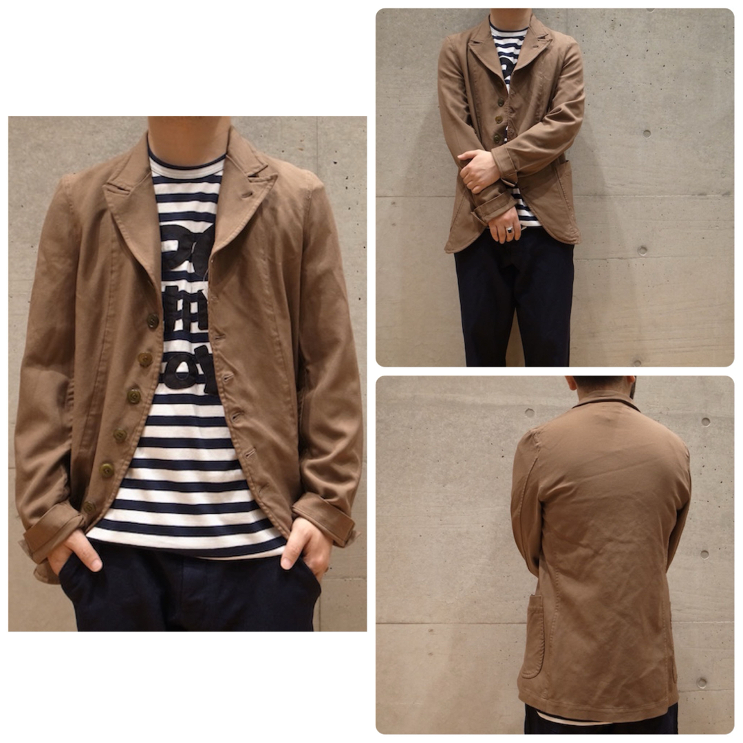 CDG SHIRT 17AW 7Bポリ縮絨ジャケット-Beige/M