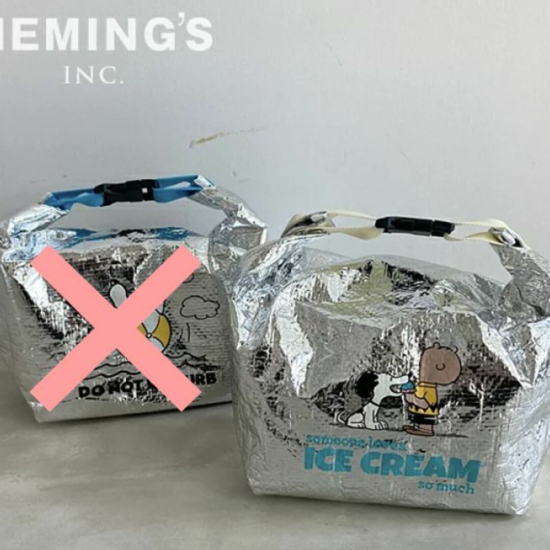 SNOOPY(スヌーピー)の【送料込・半額】HEMING'S PEANUTS 保冷マルチケース スヌーピー レディースのバッグ(その他)の商品写真