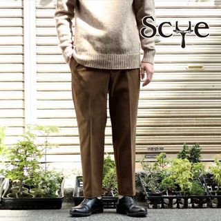 サイベーシックス(SCYE BASICS)の【送料無料】SCYE BASICS ブラッシュコットンルーズフィットテーパード(カジュアルパンツ)