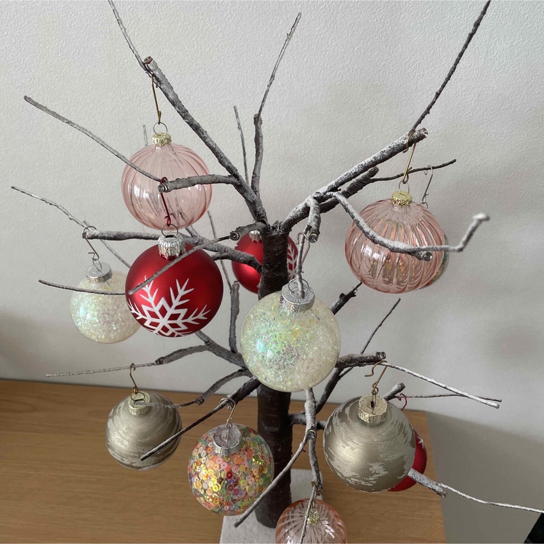 クリスマスツリー　枝ツリー　間接照明 インテリア/住まい/日用品のインテリア小物(置物)の商品写真