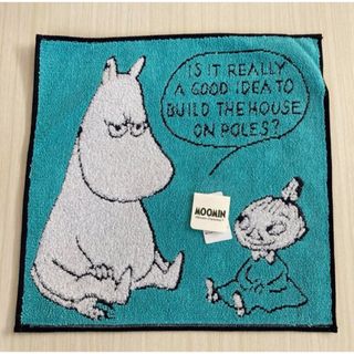 ムーミン(MOOMIN)のグリーン　リトルミィ　ムーミン　ハンドタオル　タオルハンカチ　ギフト(ハンカチ)