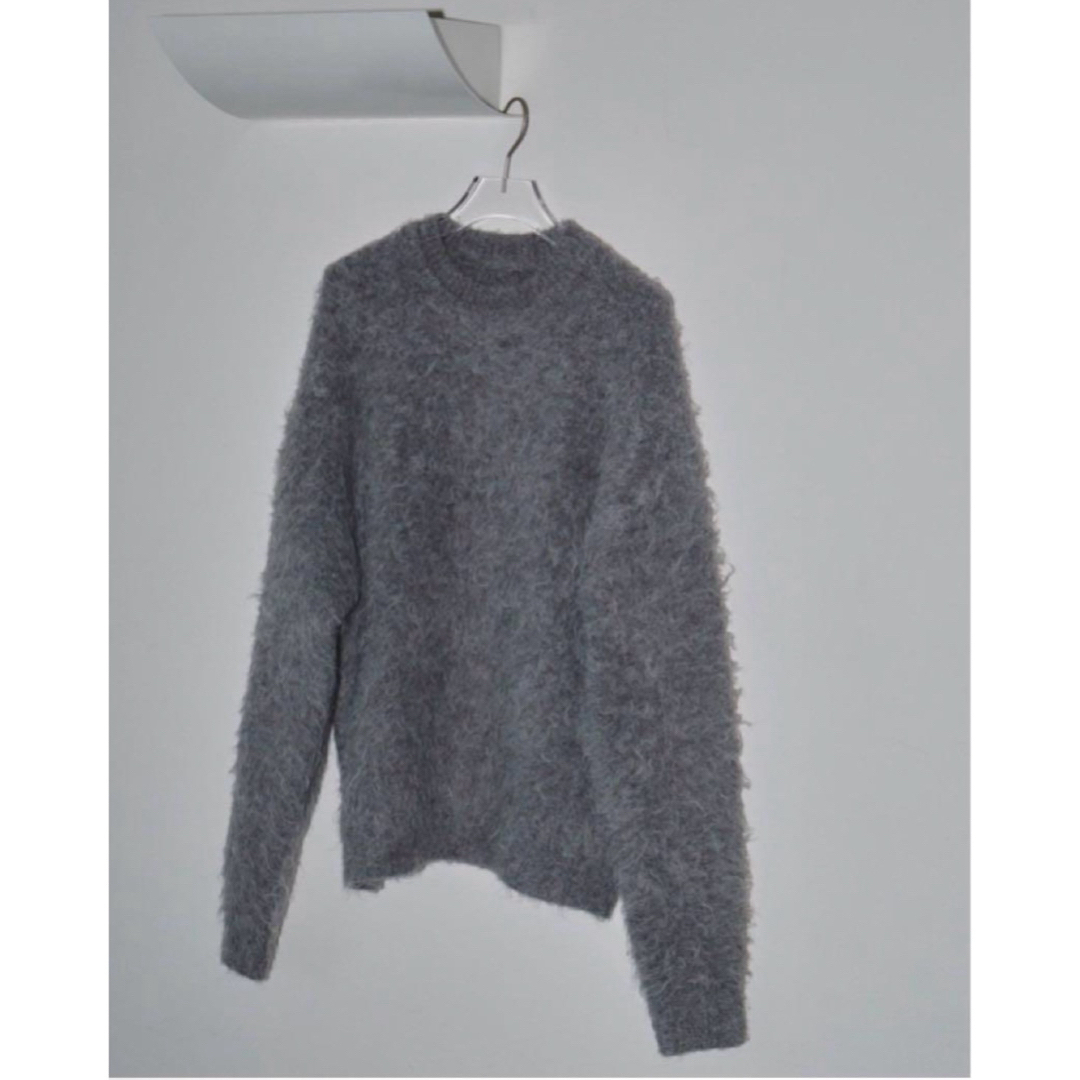 TODAYFUL(トゥデイフル)のBrashed Crewneck Knit グレー　TODAYFUL レディースのトップス(ニット/セーター)の商品写真