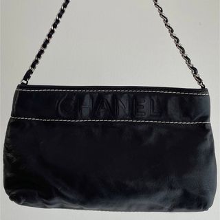 シャネル(CHANEL)の【正規品】CHANEL ラムスキン　チェーンハンドバッグ(ハンドバッグ)