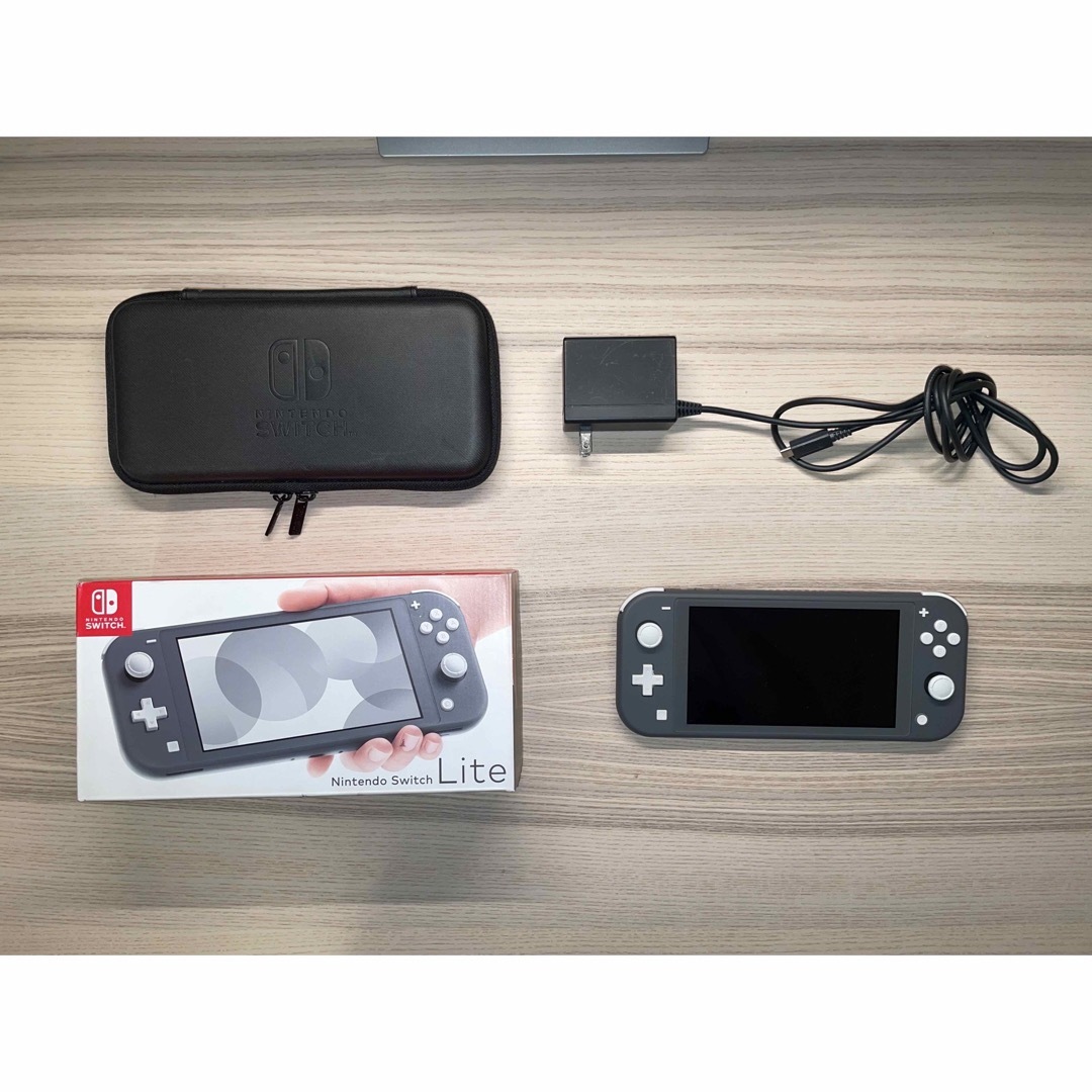 任天堂 - Nintendo Switch Liteグレー ケース付きの通販 by ぱんだお