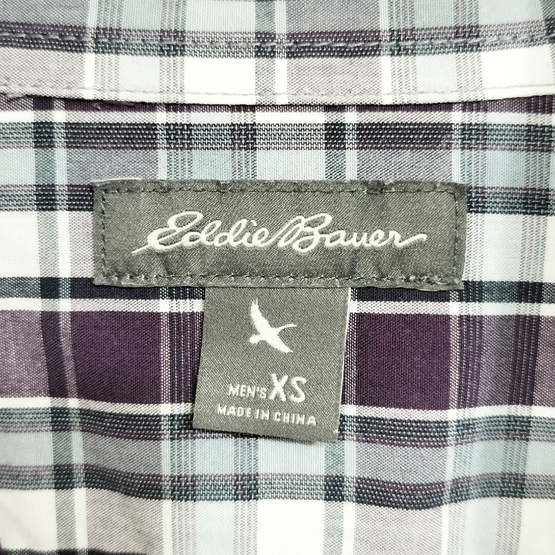 Eddie Bauer(エディーバウアー)の【美品】Eddie Bauer エディーバウアー チェックシャツ ボタンダウン メンズのトップス(シャツ)の商品写真