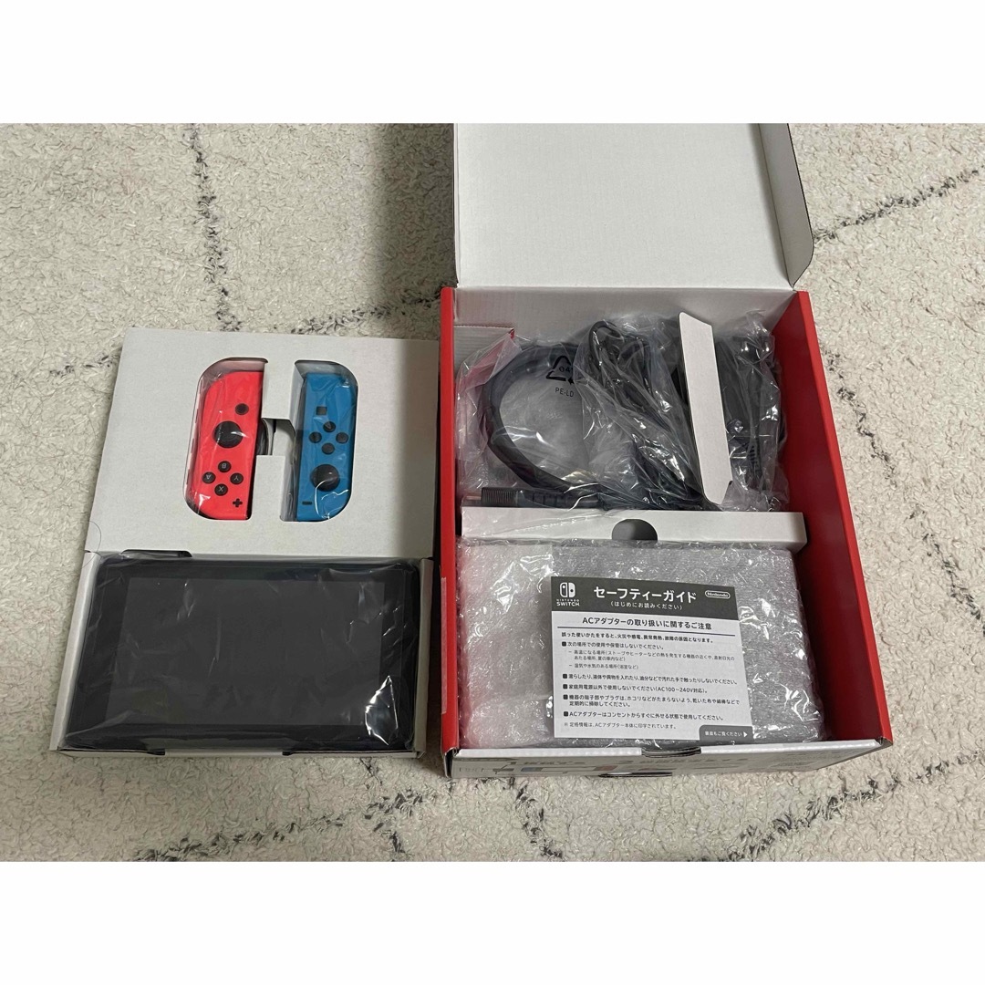 Nintendo Switch - 新型任天堂Switch本体 極美品の通販 by milky's